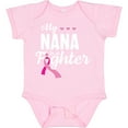 thumbnail image 3 of Inktastic Breast Cancer Awareness My Nana is a Fighter Boys or Girls Baby Bodysuit, 3 of 5