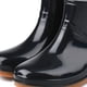 thumbnail image 5 of Botas de lluvia para mujer, antideslizantes, cortas, con punta redonda, de PVC y plástico, color negro, talla 40, 5 of 5