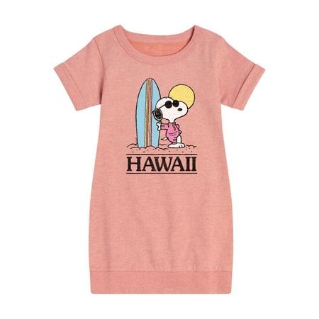 

Peanuts - Hawaii - Toddler And Youth Girls Fleece Dress