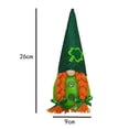 thumbnail image 2 of Gnomo Del Día De San Patricio, Muñeca Sin Rostro De Vacaciones, Adorno De Escritorio, Regalo De Fiesta, Decoración, Juguetes Para Niños sonducket HA042554-02, 2 of 6