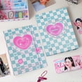 thumbnail image 4 of A5 Binder Kpop Photocard Album with 20 Pcs Inner 3 Inch Photo Album Sleeves in Loose Leaf Refillable 6 Rings Binder Cover Photocard Holder Book, 4 of 5