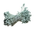thumbnail image 2 of 360 piezas de estambres y pistilos para flores artificiales, ideales para manualidades. verde, 2 of 7