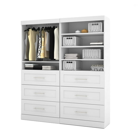 Bestar Pur Organisateur de garde-robe 72“