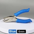 thumbnail image 4 of Yippzo 1/4 inch Single Hole Punch Metal Handheld Small Paper Punch with Soft Grip Handle for Circle Holes for DIY Craft Tag in Home, Office, Classroom, 4 of 14