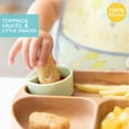 thumbnail image 5 of Bumkins Baby & Toddler Little Dippers 3-Pack, Silicone Dipping Cups, for Dish and Plate 6 Mos+ (Gumdrop), 5 of 6