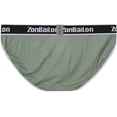 thumbnail image 3 of TANBOM Men's Bulge Enhancing Briefs Bamboo Viscose Underwear Green M 1-Pack, 3 of 6