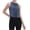 Blue, variant on Women's Sports Loose Tailcoat Beautiful Back Yoga Tank Top for Fitness, Workout, and Athletic Wear,Red,S