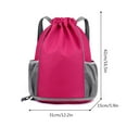 thumbnail image 4 of Oxford Basketball Bag High-Capacity Drawstring for Outdoor Sports (Yellow), 4 of 8