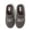GREY, variant on Dearfoams Cozy Comfort Men's Beard Season Slippers