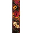 thumbnail image 2 of Francis, Brian 11x32 Gold Ornate Wood Framed with Double Matting Museum Art Print Titled - The Flower Garden I, 2 of 4