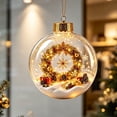 thumbnail image 7 of Fwttom 4" Christmas Ball Clear Light-up Hanging Christmas Tree Decorations Merry Christmas Story Scene Ornaments for Xmas Tree & Holiday Gifts, 7 of 7