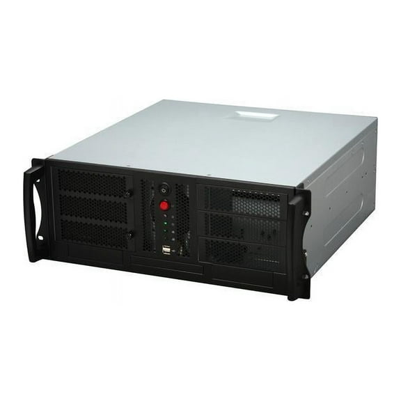Chenbro RM42300 Rackmount Enclosure - Rack-mountable - Steel - 4U - 10 x Bay - 1 x Fan(s) Installed - Micro ATX, ATX, SSI CEB Motherboard Supported - 3 x Fan(s) Supported - 4 x External 5.25" Bay