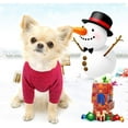 thumbnail image 2 of 1Pcs Pet Dog Classic Knitwear Sweater , Fleece Coat for Small,Medium Dogs,Warm Pet Dog Cat Clothes,Soft Puppy Customes for Dog Grils Boys, 2 of 8