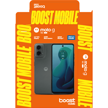 Boost Mobile - Motorola Moto G 5G 2024 128GB Prepaid - Sage Green