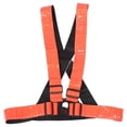 thumbnail image 1 of Adjustable Reflective Safety Gear for Traffic Construction High Visibility Vest Adjustable Straps for Outdoor Jogging Cycling Walking and Riding Orange, 1 of 8