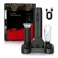 thumbnail image 1 of AIKARO - Electric Wine Bottle Opener Automatic Corkscrew, Rechargeable (Set C), 1 of 7