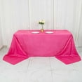 thumbnail image 6 of Efavormart 90" X 156" - Fuchsia Accordion Crinkle Taffeta Rectangular Table Cover - Perfect for Wedding Ceremonies, Parties, Upscale Occasions, Birthday Celebrations, and Any Special Event, 6 of 11