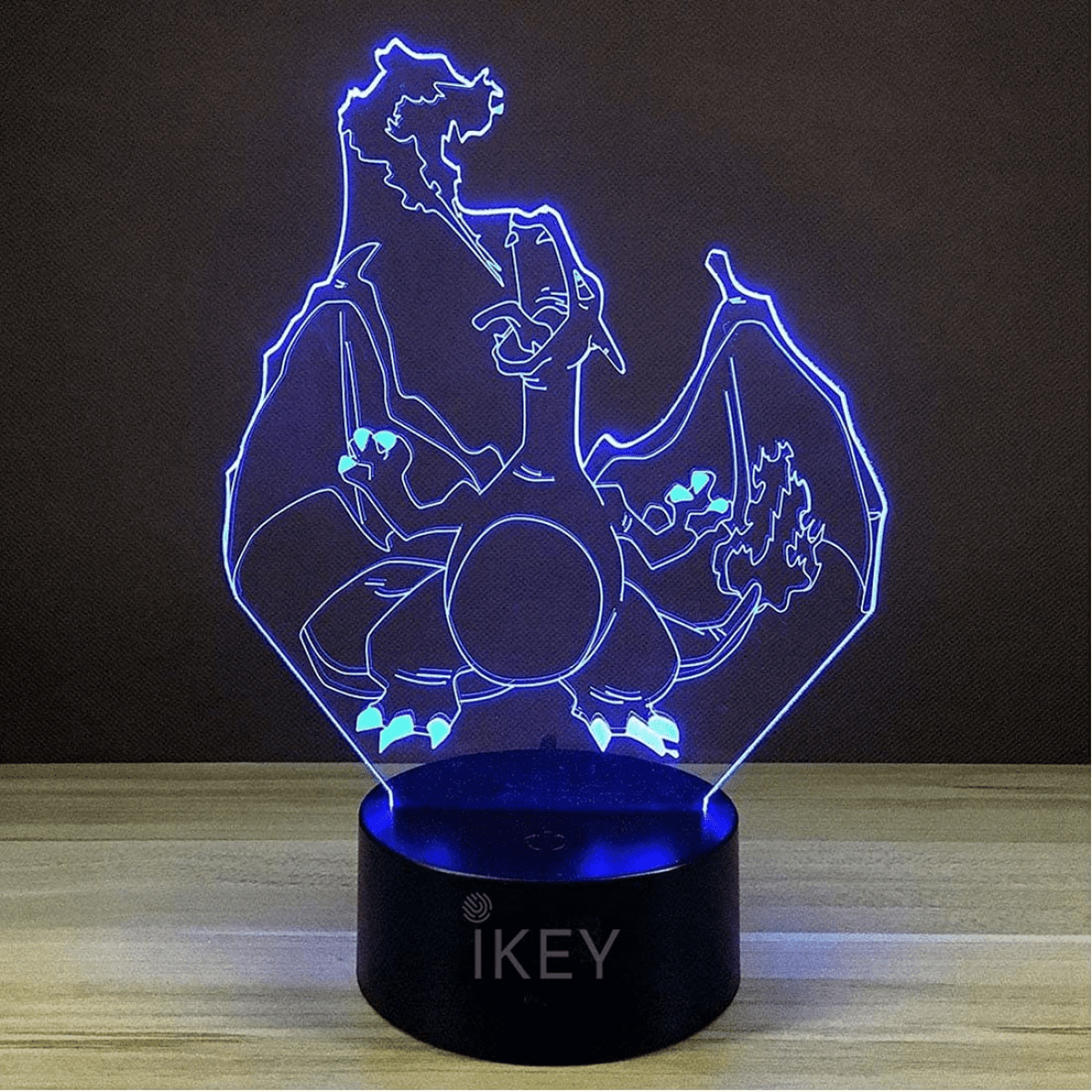SAYTAY 3D Illusion Charizard LED Night Light,7 Colors Gradual Changing USB  Touch Switch 3D Visual Lights for Holiday Gifts or Home Decorations -  Walmart.com