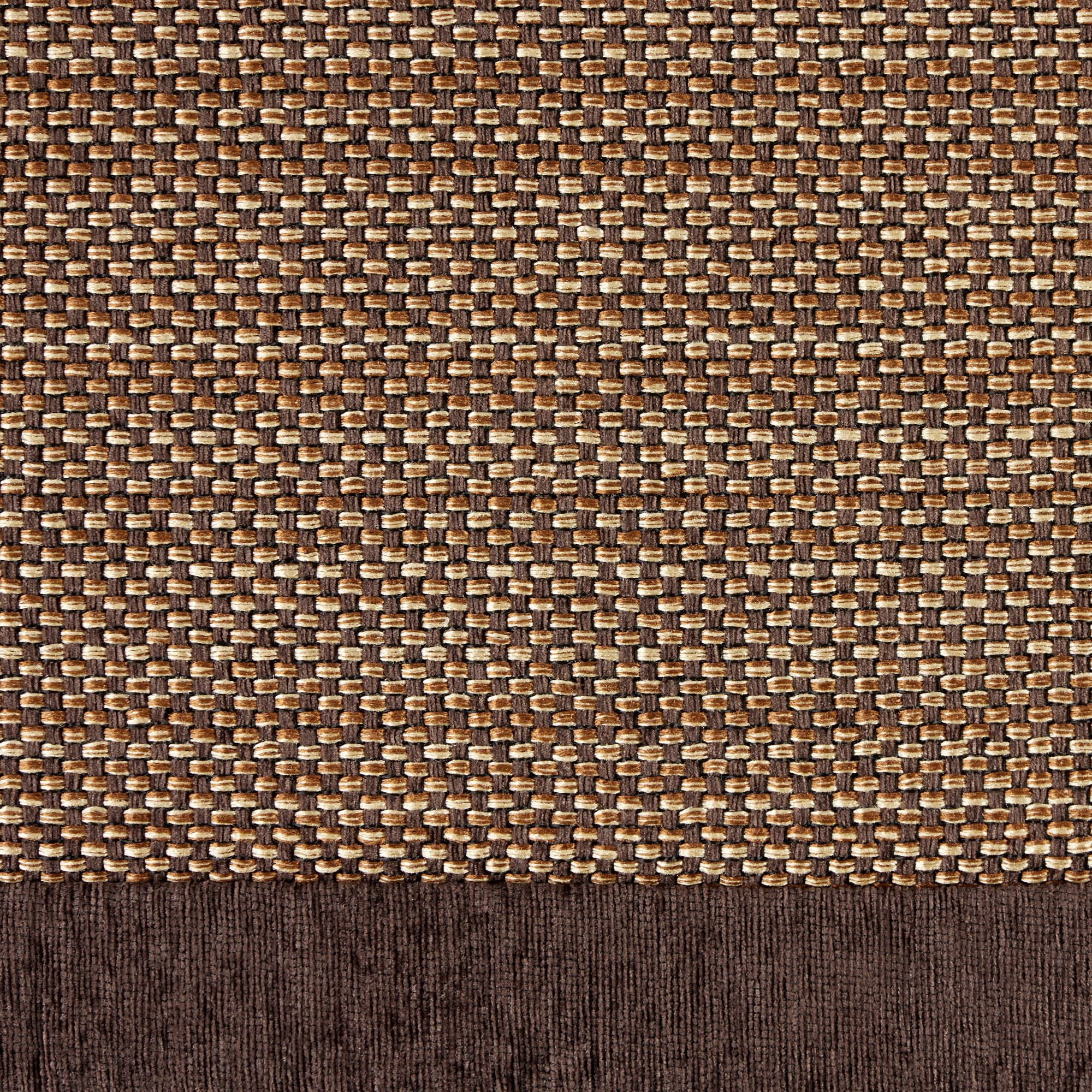 Brookstone Gentle Step Decorative Modern Textured Accent Rug, Brown, 20"x50"