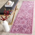 thumbnail image 3 of Safavieh Valencia Collection VAL105C Pink and Multi Polyester Area Rug, (9' x 12'), 3 of 4