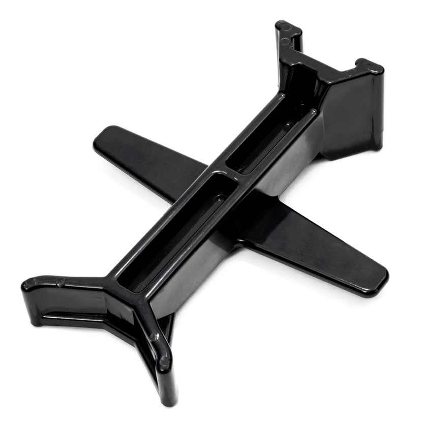 Krator Motocross Dirt Bike Fork Support Brace Stand Protector 18 cm Compatible with KTM Honda Black Harley Davidson Softail Fat Boy FLSTF