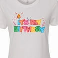 thumbnail image 4 of Inktastic It's My Birthday Letters Women's T-Shirt, 4 of 5