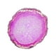 thumbnail image 5 of 1 colgante de rebanada de ágata para posavasos, collar, joyería, accesorios artesanales. Fuschia, 5 of 9