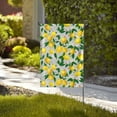 thumbnail image 4 of Easygdp Lemon Seamless Pattern Oil Painting Effect Garden Flag Yard Flag Welcome Flag, Double-Sided, Weather Resistant for Outdoor Decor - 12.5"x18", 4 of 9