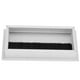 thumbnail image 2 of Pasacables para Mesa de Escritorio Pasamuros Rectangular Pasamonta?as para Cables Aleación de Aluminio Cubierta de Orificio de Alambre con Cepillo para Oficina Hogar Manejo de Alambre de Escritorio de Amonsee No, 2 of 5