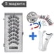 thumbnail image 1 of 3D Natural ,With 5 Lashes Shipping Handmade Drop False Support Eyelashes Magnetic Reusable, 1 of 1