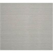 SAFAVIEH Montauk Terrence Geometric Diamond Cotton Runner Rug, Ivory/Grey, 2'3" x 8'