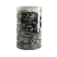 thumbnail image 3 of Gunmetal Matte Metal Glass Gems 48 oz. Jar, 3 of 5