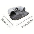 thumbnail image 3 of Foldable Cats Activity Play Tunnel Heavy Duty Polyester Construction Tunnel Encourages Natural Curiosity And Play, 3 of 7