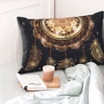 thumbnail image 4 of Honeii Dreamcatcher With Mandala Print Pillow Cases,Plush Throw Pillow Covers,Decorative Pillowcase for Sofa, Couch, Living Room-16"x24", 4 of 6
