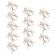 thumbnail image 4 of FELTECHELECTR 12 pares de astas de rama, adornos de manos de muñeco de nieve para manualidades navideñas, 4 of 5