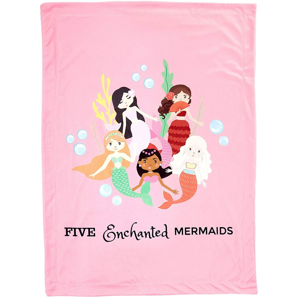 Toddler Mermaid Blanket For Girls Super Soft Mermaid Throw Blanket30