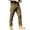 Brown, variant on Mens Thermal Pants Fabric Pocket Duty Composite Durable Long Hiking Travel Mens Baggy Jeans,Khaki,L