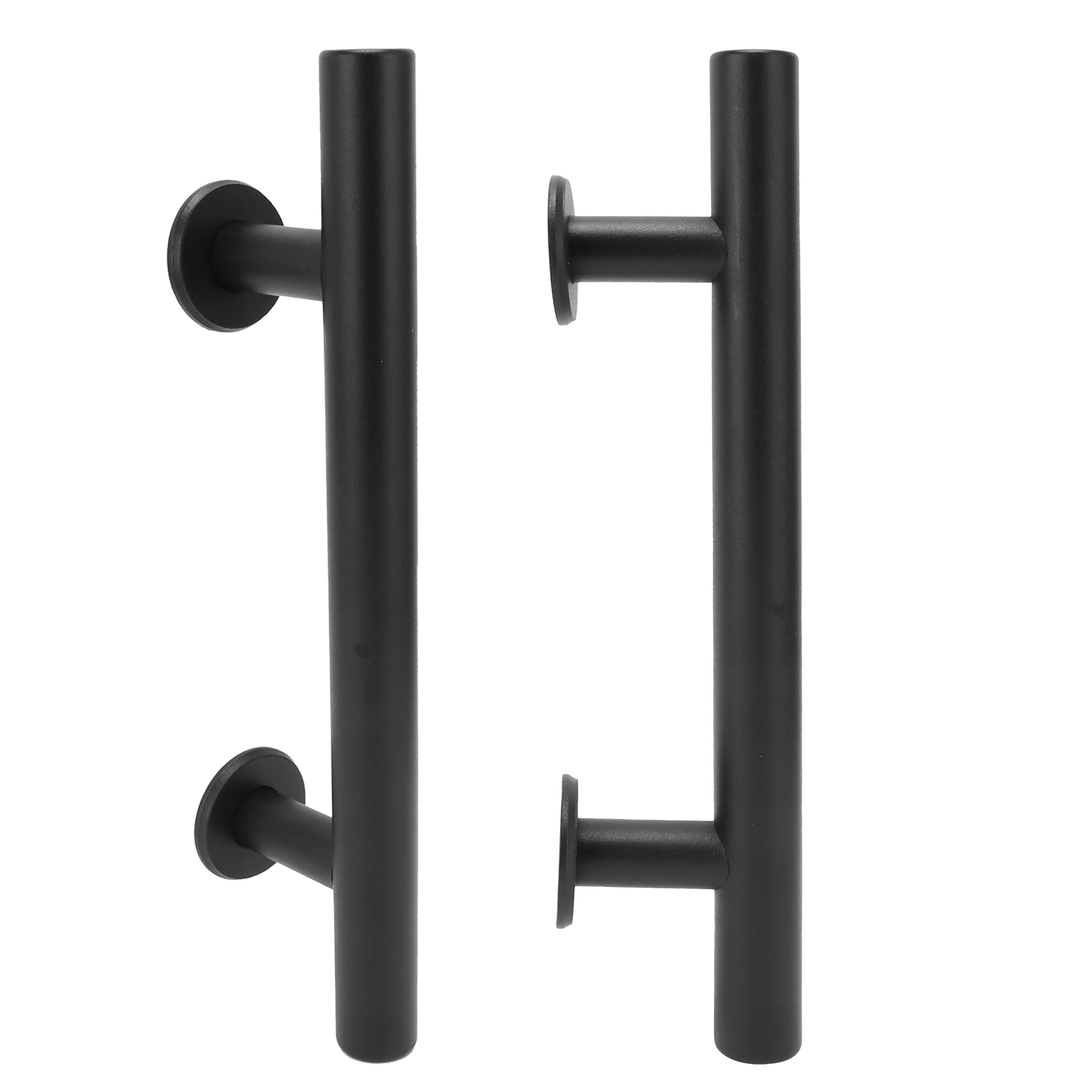 Fugacal Sliding Door Pull,Home Supplies,Black Barn Door Handle Double