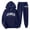 Dark Blue&1080, variant on Mens Tracksuit 2 Peice Sets Casual Men's Jogging Sweatsuit Set Letter Graphic Y2K Pullover Hoodies Pants Athletic Sweat Suit for Men