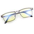 thumbnail image 1 of Gafas para Hombre YIMI Antiluz Azul para Computadora y Gaming, Montura Metálica con Protección Anti-fatiga Visual, Lentes Transparentes (Protección para Gaming), 1 of 7
