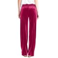 thumbnail image 4 of Women Velour Pants Soft Velvet Sweatpants Straight Leg Athletic Joggers Casual Lounge Pajama Pants with Pockets, 4 of 9
