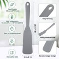 thumbnail image 3 of stanreset 2pcs Silica Gel Durable Small Spatula Non-Toxic And High Temperature Resistant For Omelet Round Edge 1Set, 3 of 6