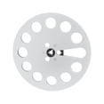 thumbnail image 1 of Cateissary Carrete de Metal vacío duradero para accesorios de cinta de carrete a carrete grabador de carrete abierto carrete de cinta de Sistemas de cine en casa Plata, 1 of 6