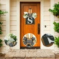 thumbnail image 3 of CNKOO Family Last Name Sign Letter Wreath Wedding Gift Custom First Names Established Sign Monogram Door Hanger(H), 3 of 6