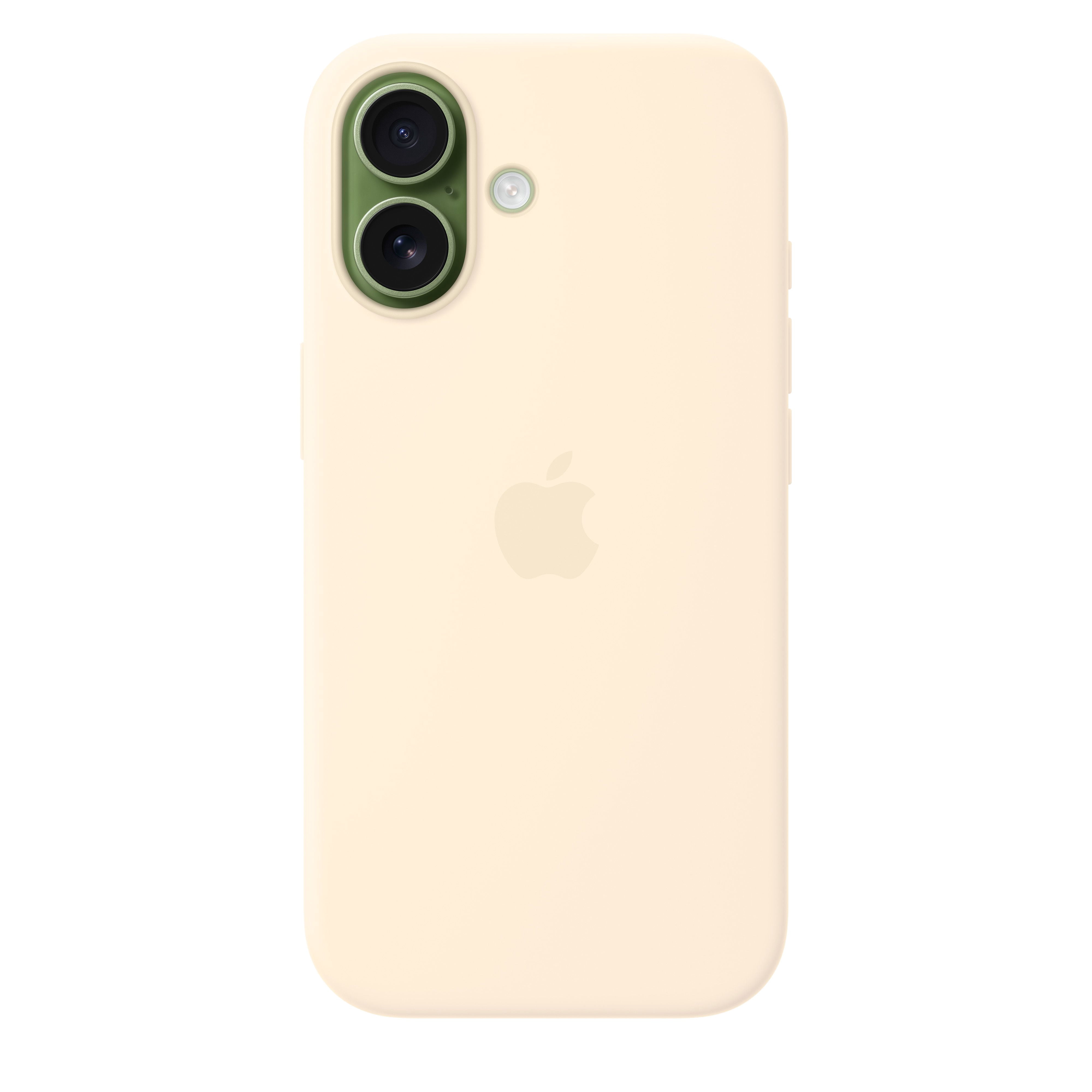 Apple iPhone 17 Silicone Case with MagSafe – Vanilla