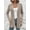 Khaki, variant on LOVZFMLL Cardigan for Women's Fashion Brushed Stripe Long Sleeve Women's Cardigan Coat