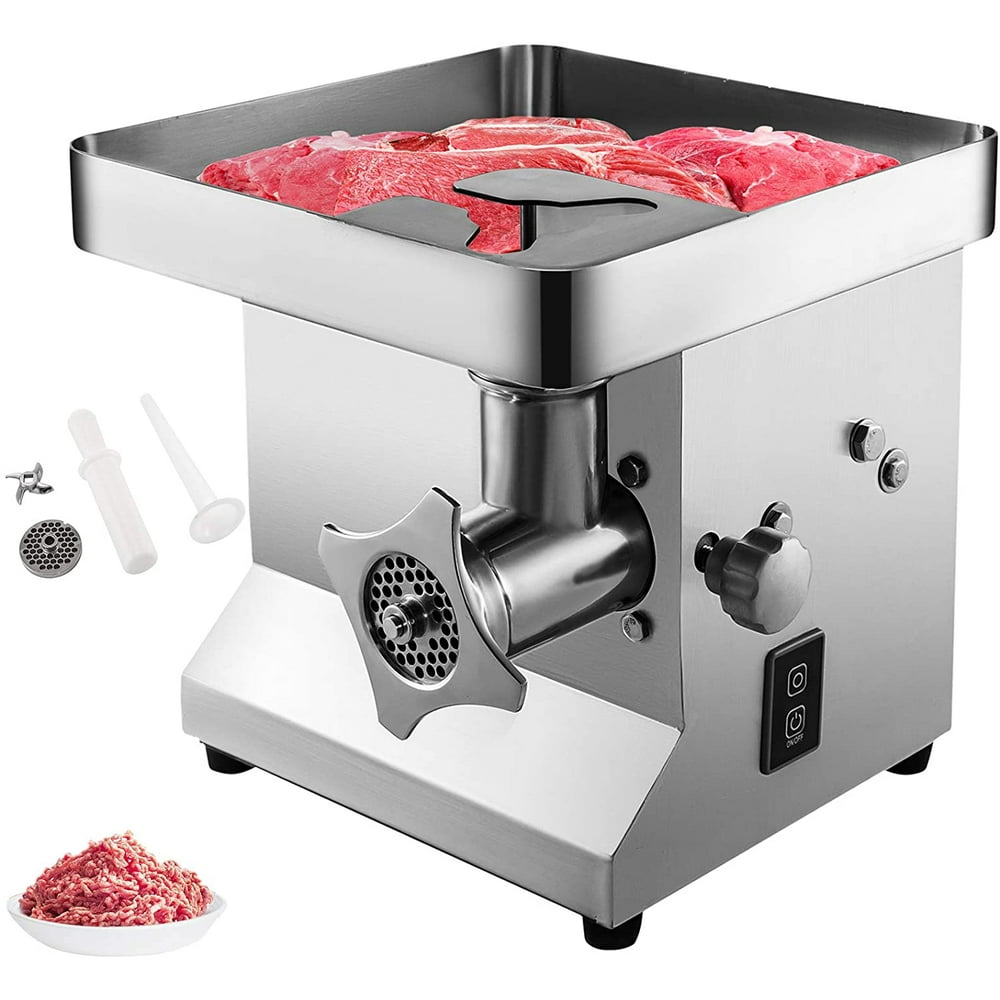 VEVOR Commercial Meat Grinder 850W 550lbs/h Stainless Steel Electric