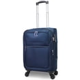 thumbnail image 6 of CalBags Kemyer Softside Lightweight 3-Piece Expandable Spinner Luggage Set - Navy, 6 of 9
