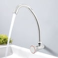 thumbnail image 2 of Gupbes Zinc Alloy Wall Faucet, Kitchen Faucet, For Hotel Kitchen Home Bathroom, 2 of 8