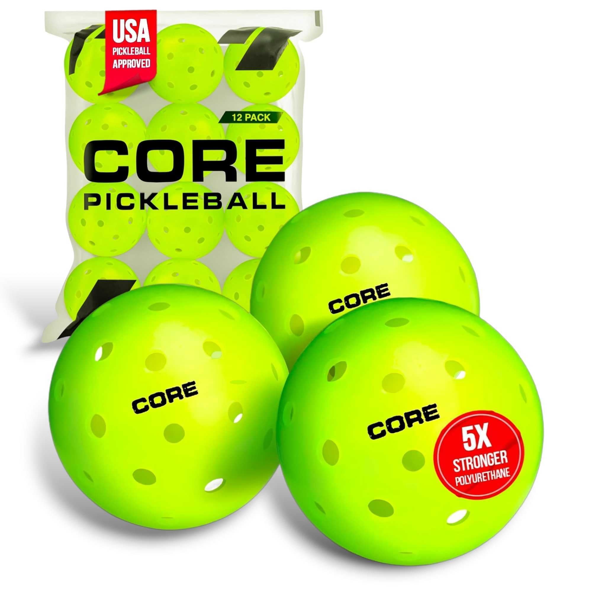 Onix Fuse Indoor Pickleball Balls, 3 Pack - Walmart.com